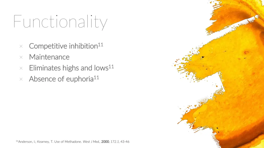 functionality