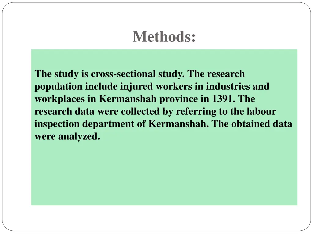 methods