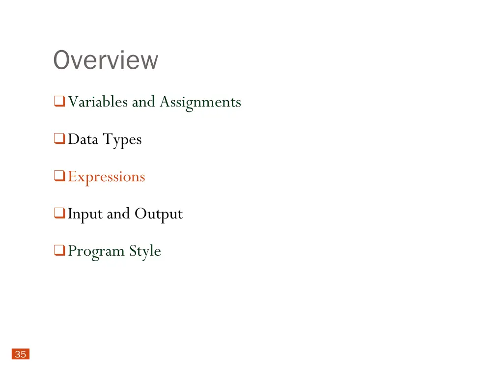 overview 2