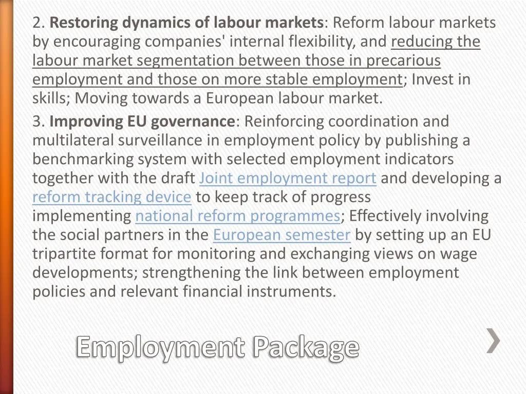 2 restoring dynamics of labour markets reform