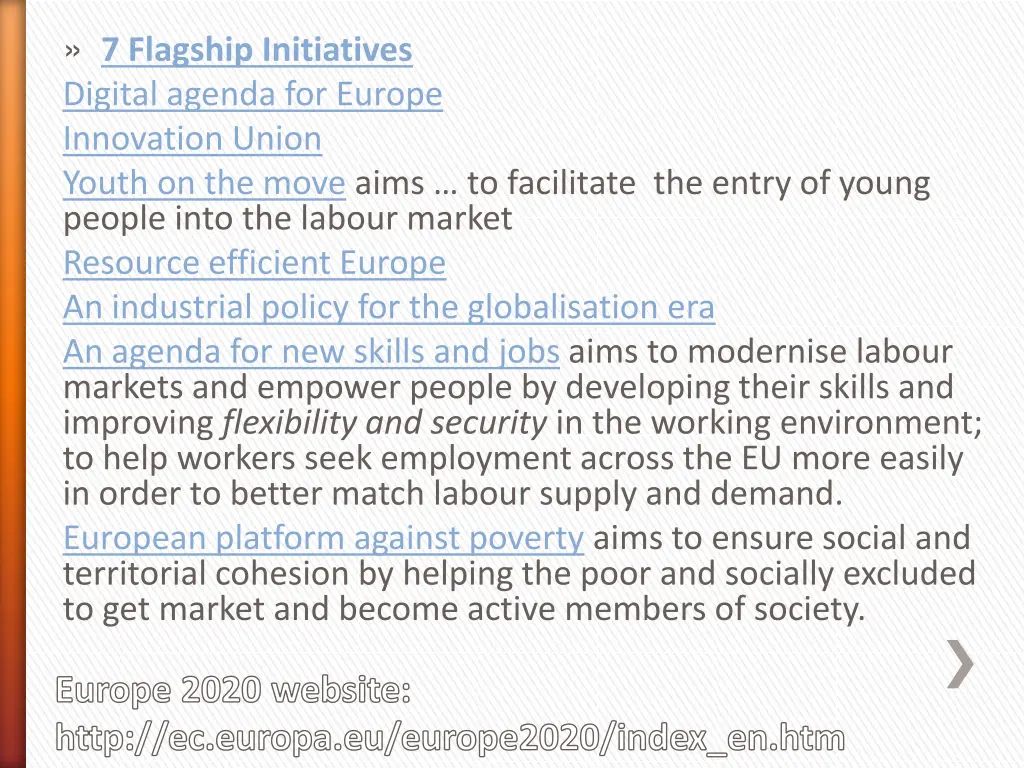 7 flagship initiatives digital agenda for europe