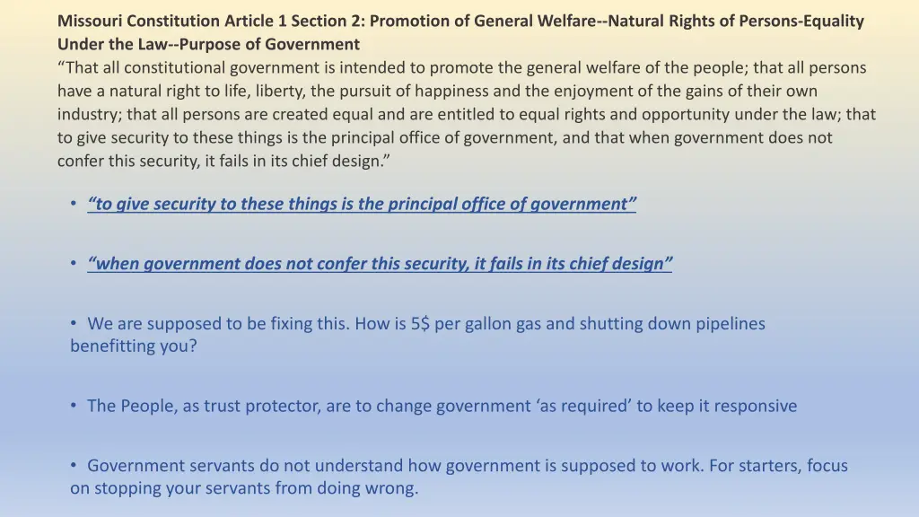 missouri constitution article 1 section