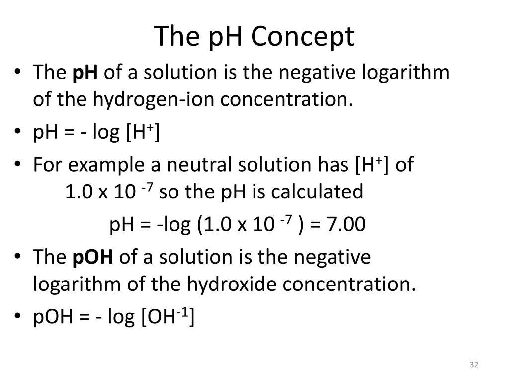 the ph concept
