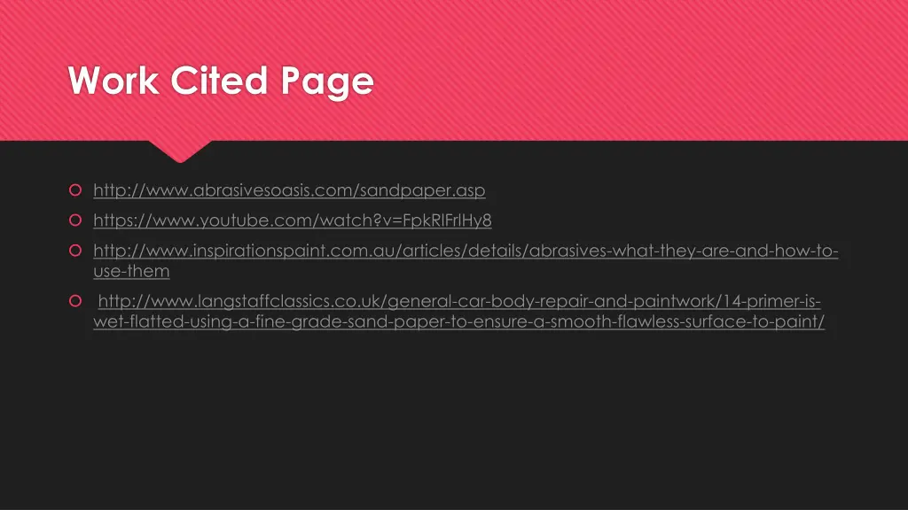 work cited page