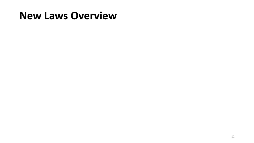 new laws overview 3