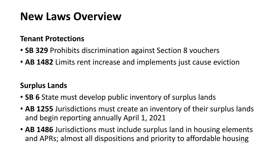 new laws overview 5