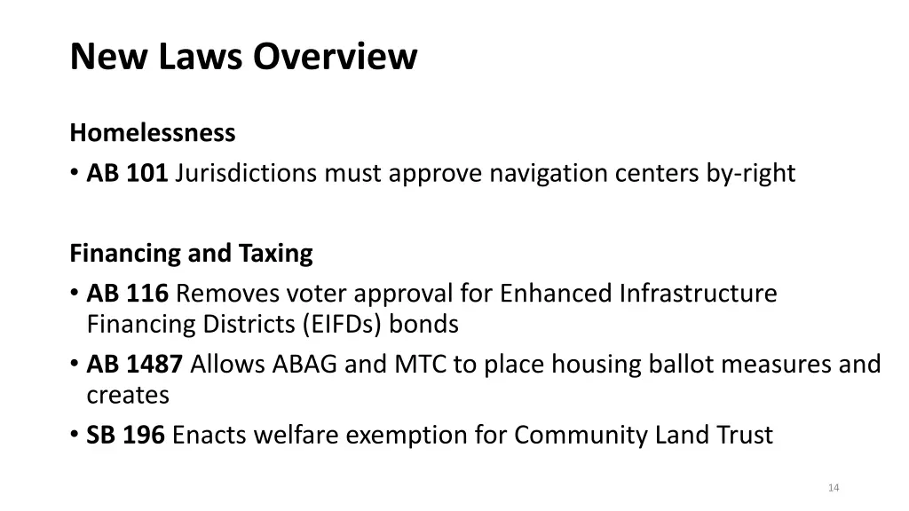 new laws overview 6