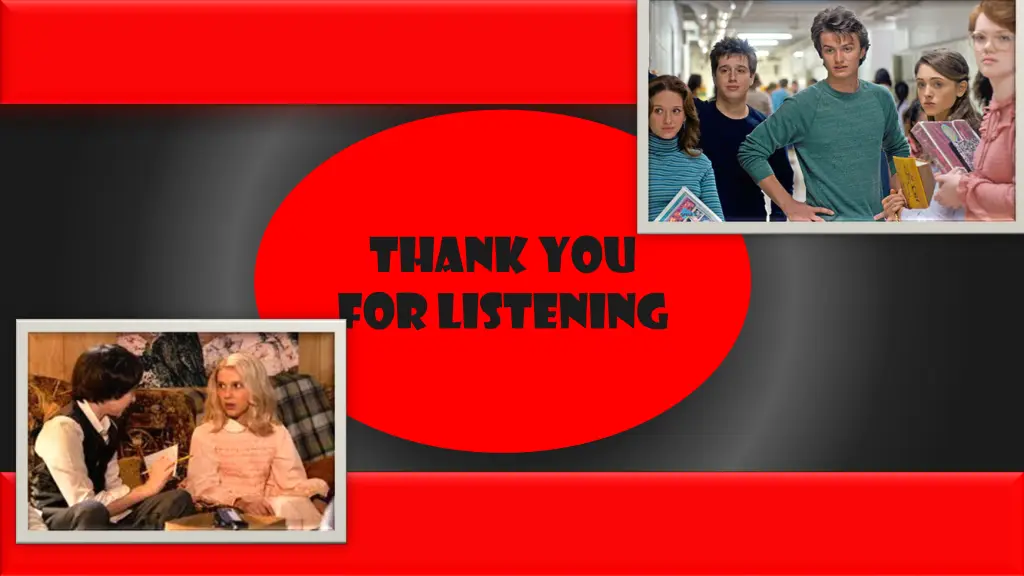 thank you for listening