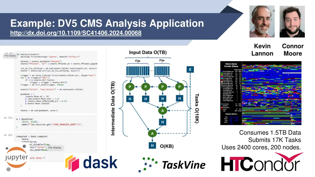 example dv5 cms analysis application http