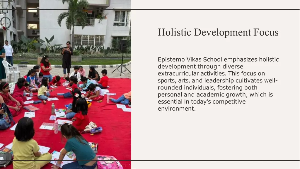 holistic development focus