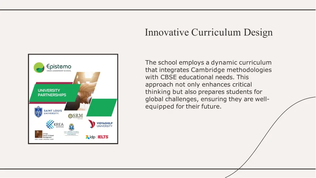 innovative curriculum design