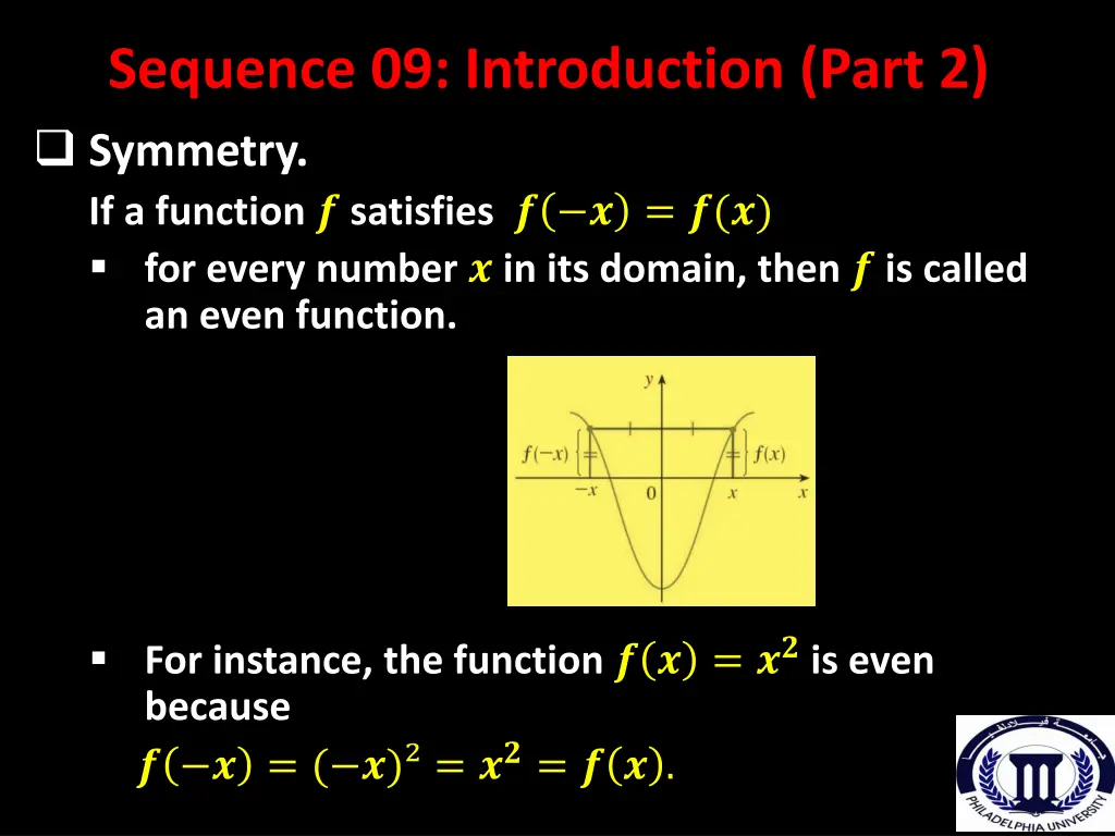 sequence 09 introduction part 2 symmetry