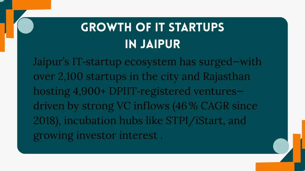 growth of it startups in jaipur jaipur