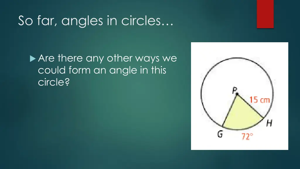 so far angles in circles