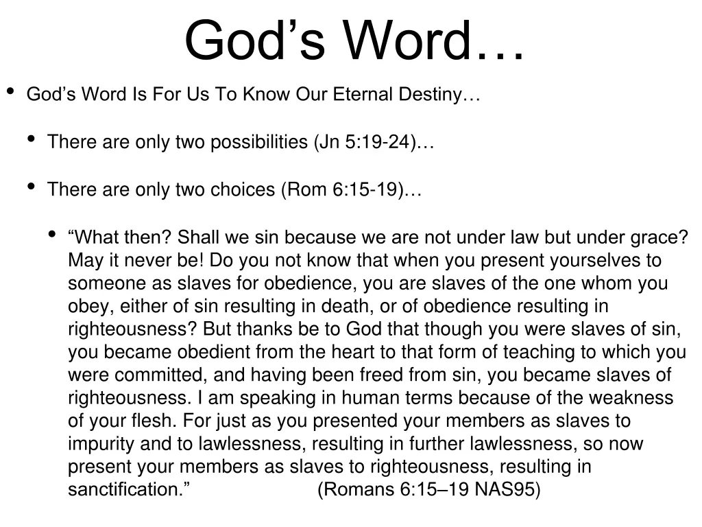 god s word 1