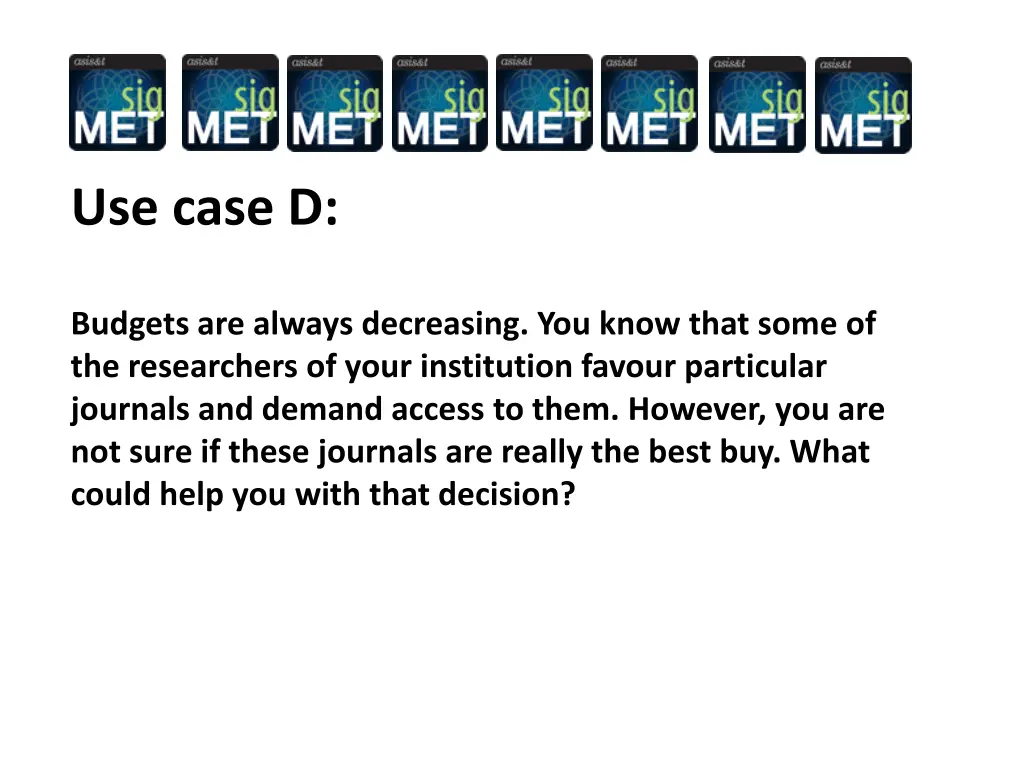 use case d