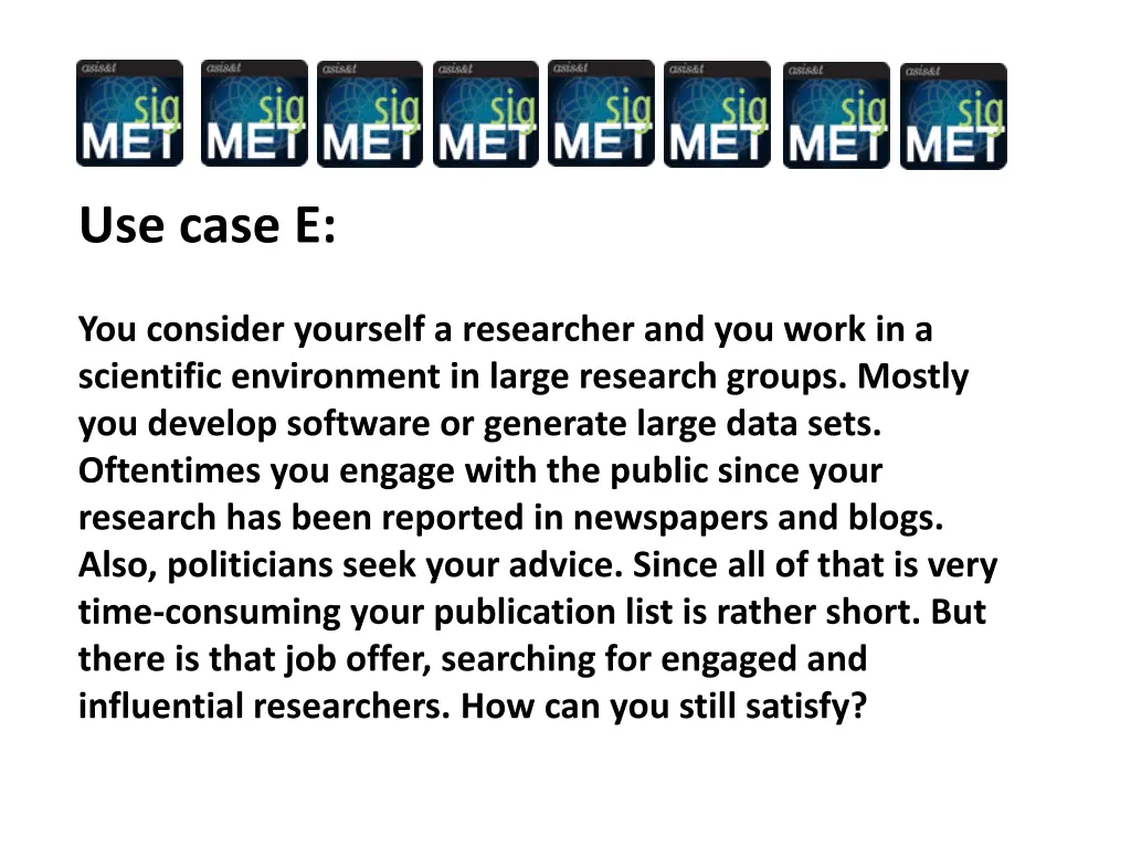 use case e