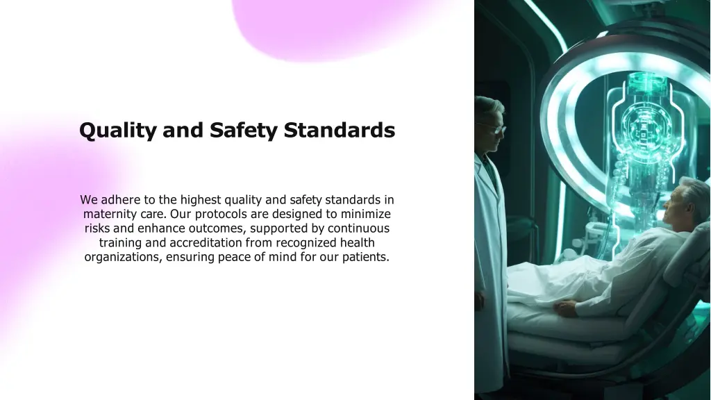 quality and safety standards