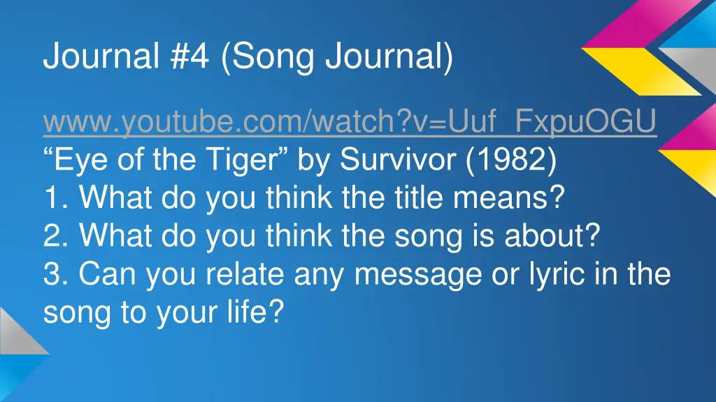 journal 4 song journal