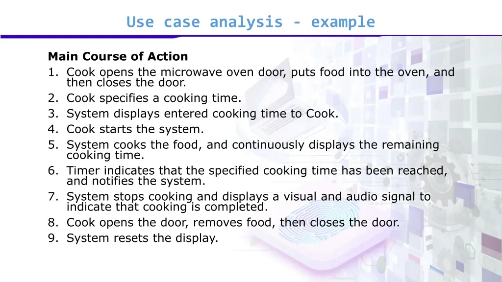 use case analysis example 3