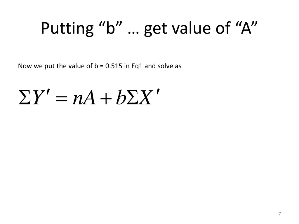 putting b get value of a