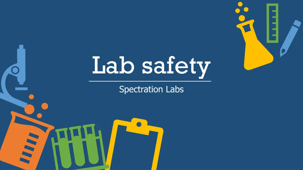 lab safety spectration labs