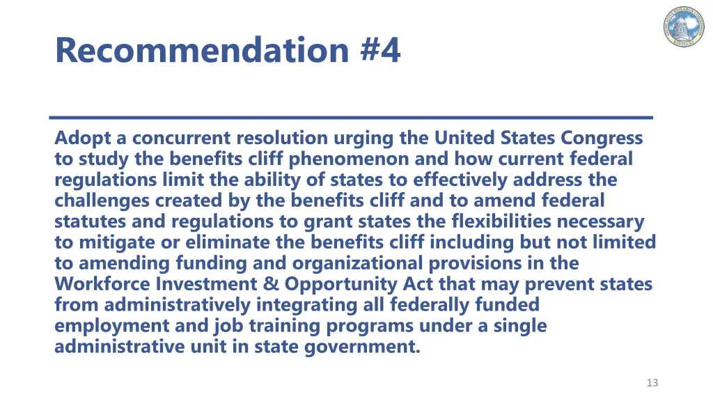 recommendation 4