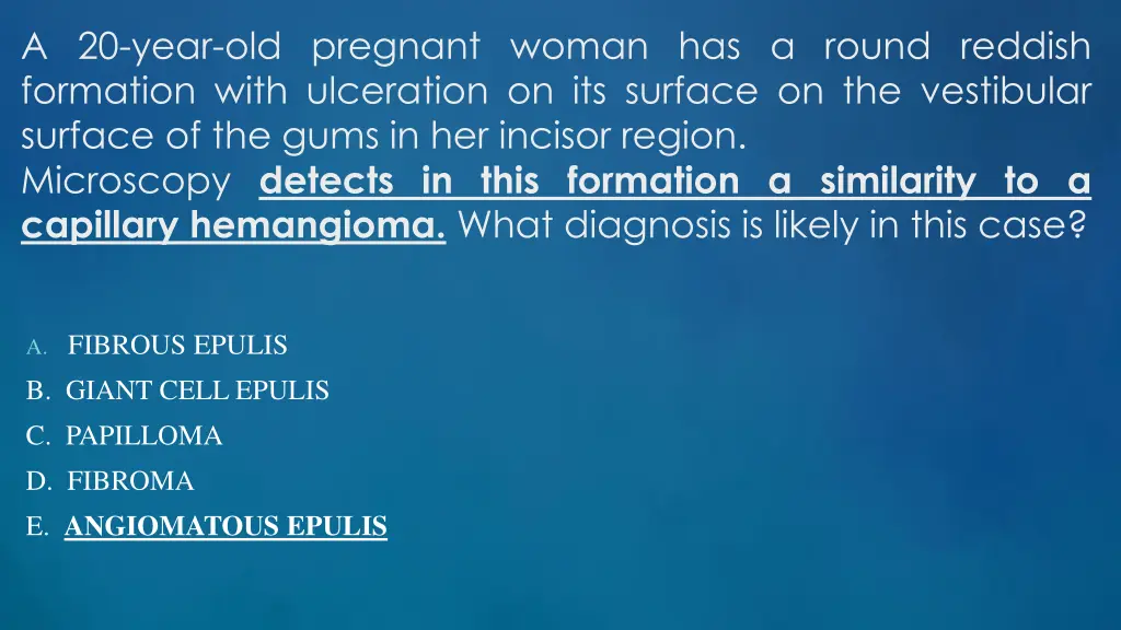a 20 year old pregnant woman has a round reddish