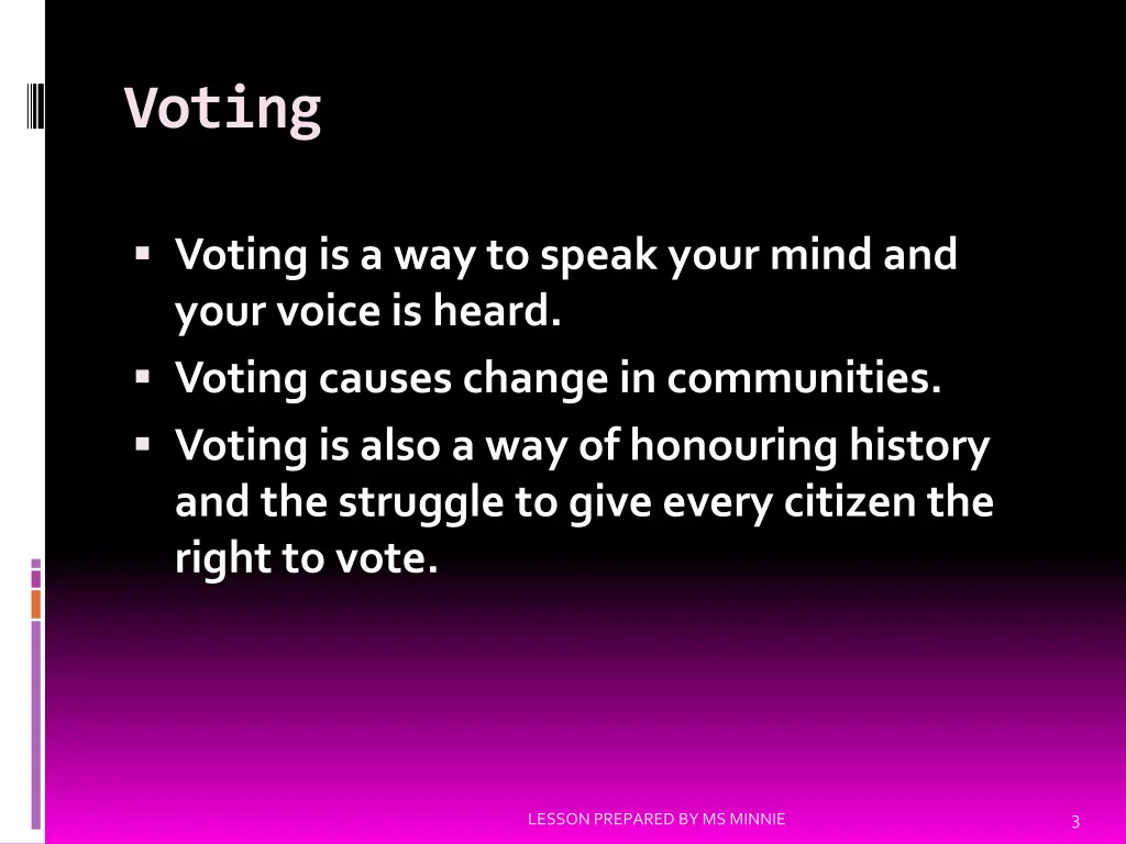 voting