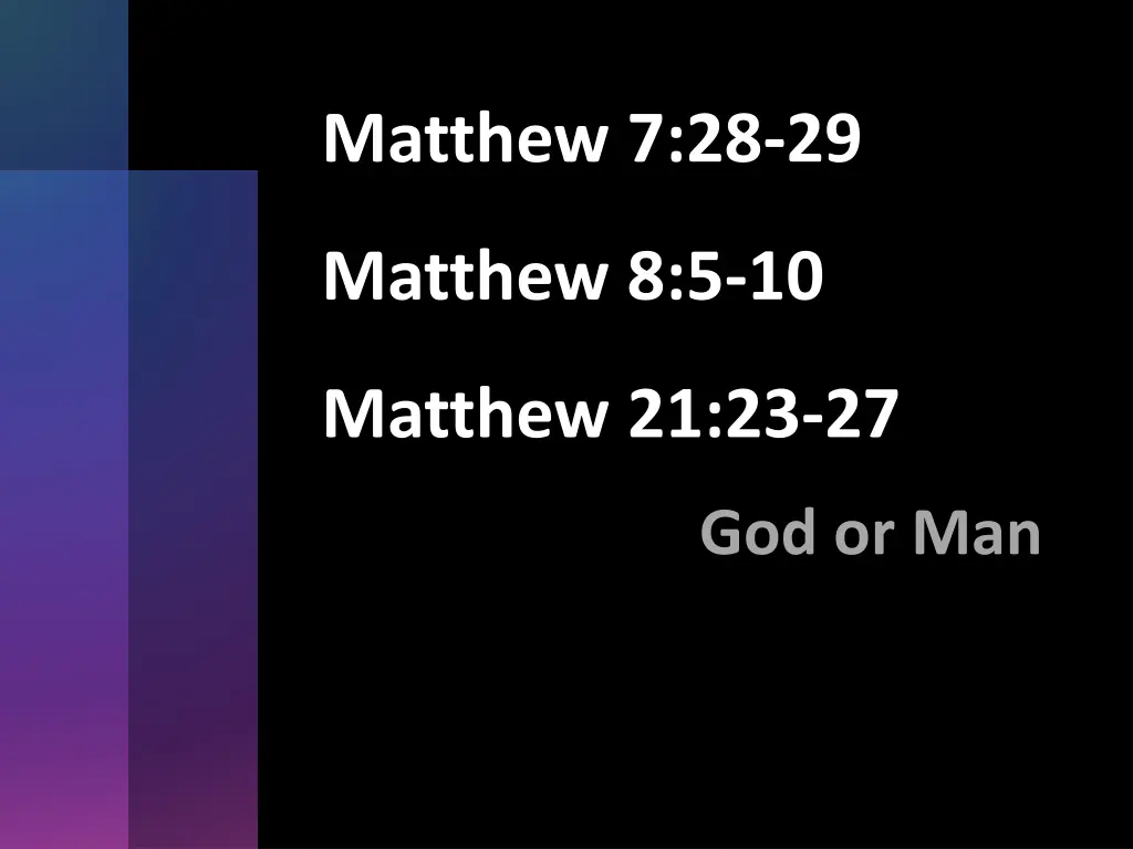 matthew 7 28 29 2