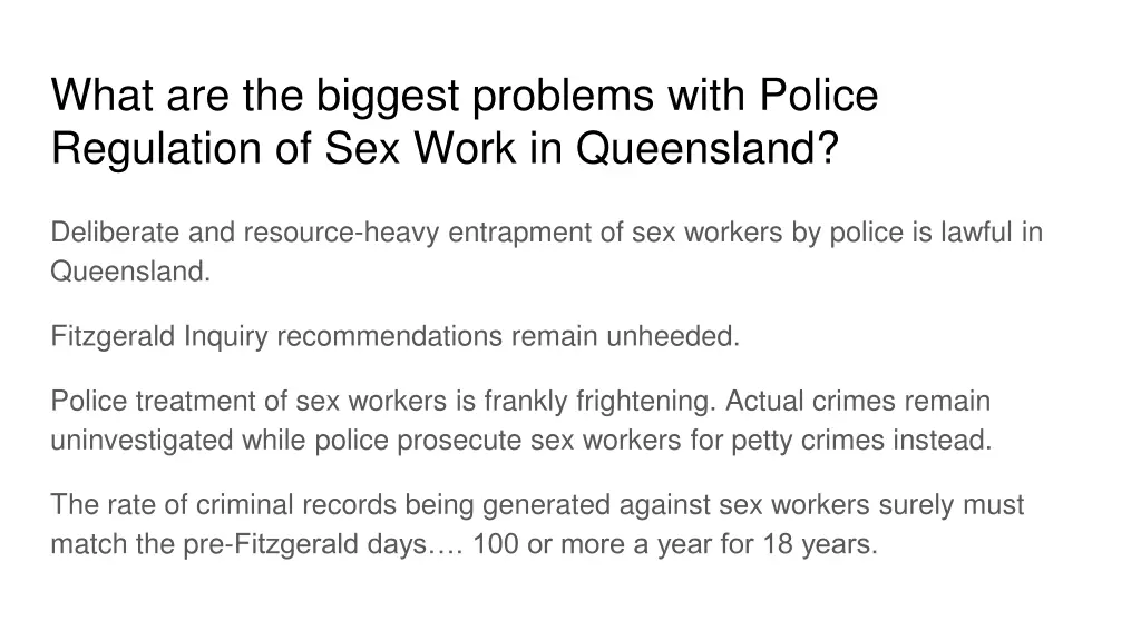 what are the biggest problems with police