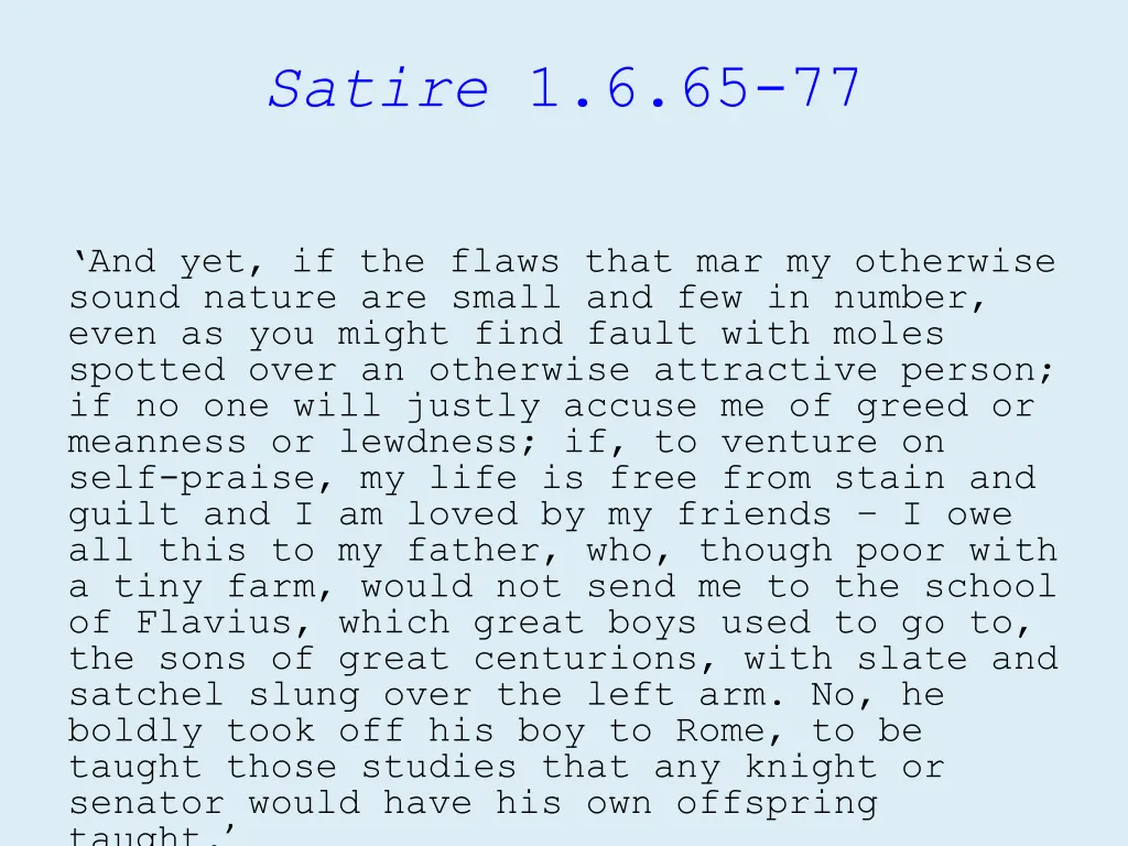 satire 1 6 65 77