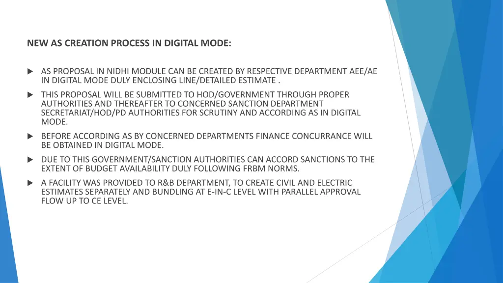new as creation process in digital mode