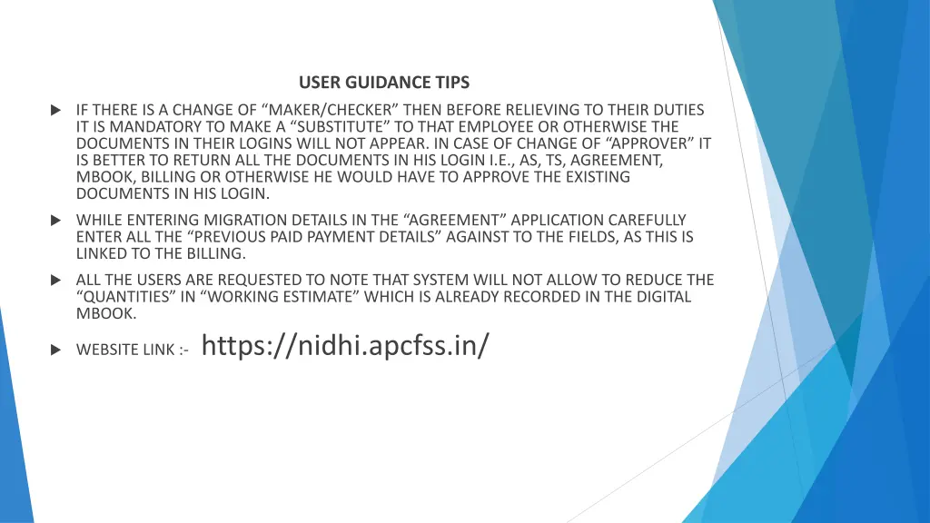 user guidance tips 3