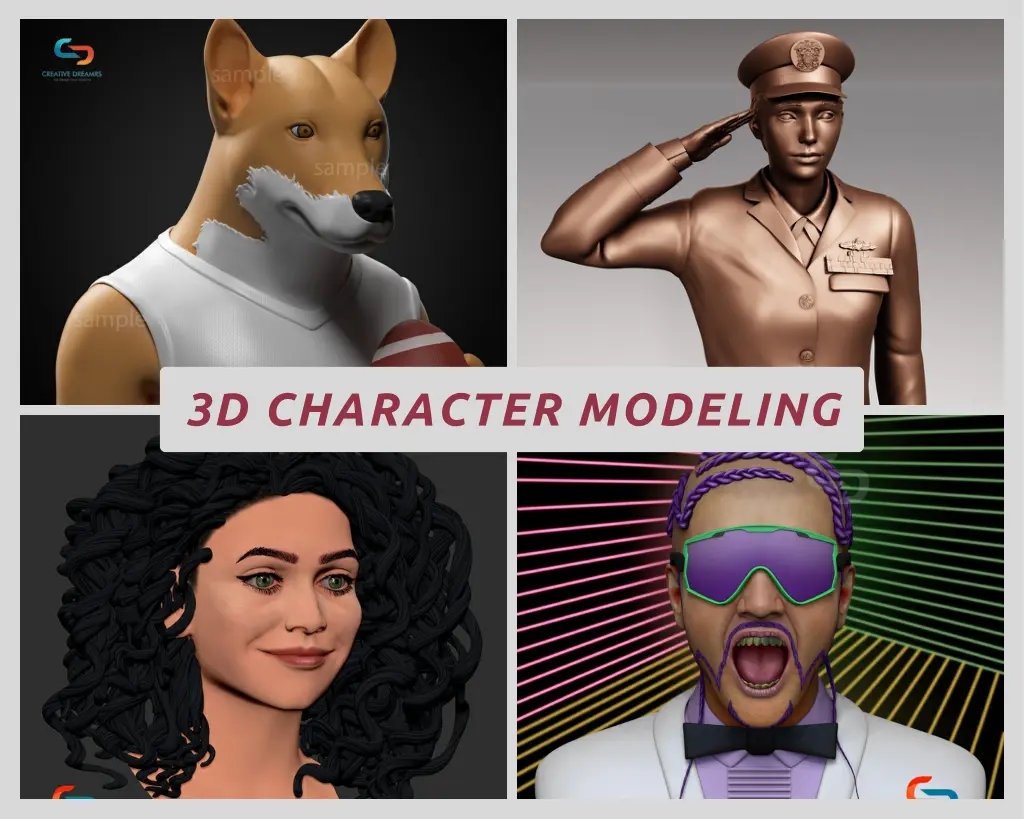 3d character modeling