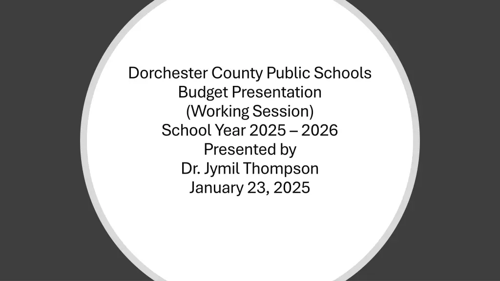dorchester county public schools budget