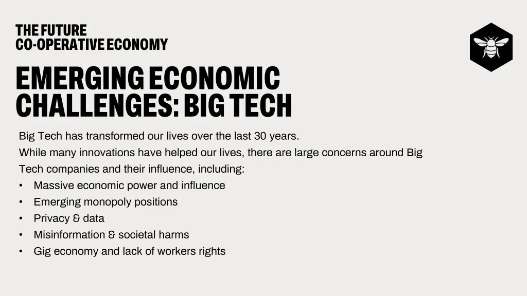 the future co operative economy