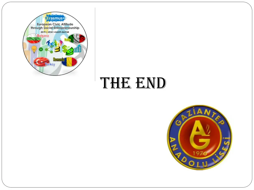 the end
