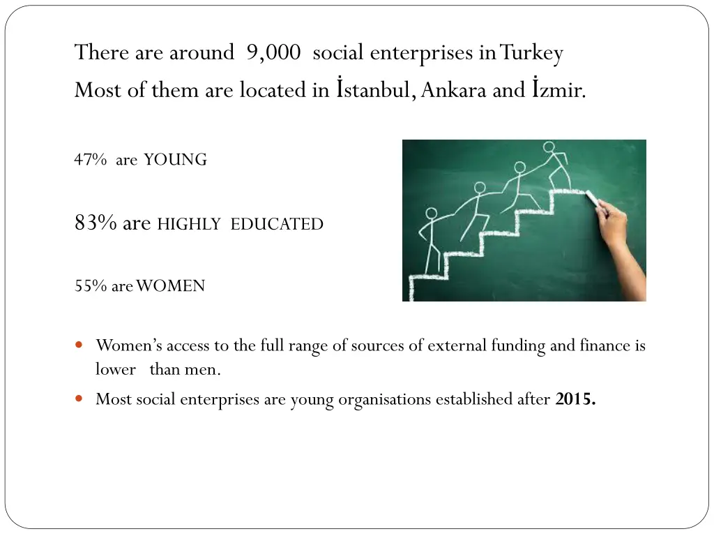 there are around 9 000 social enterprises