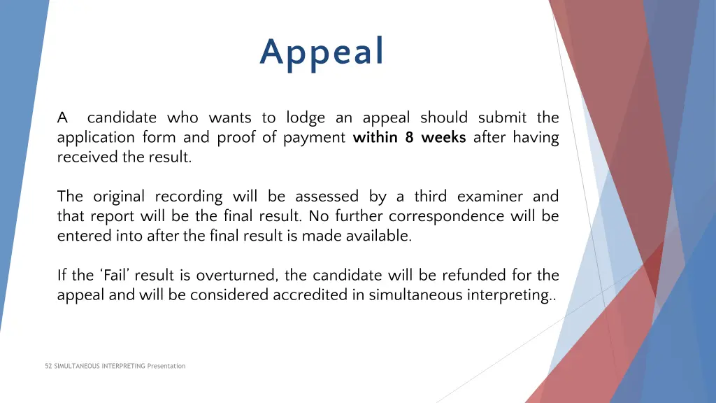 appeal