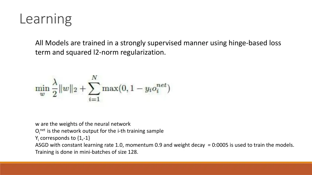 learning