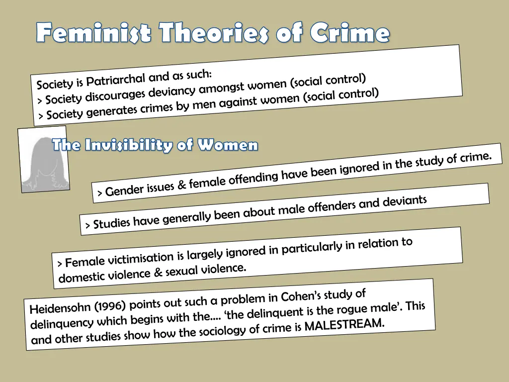 feminist theories of crime