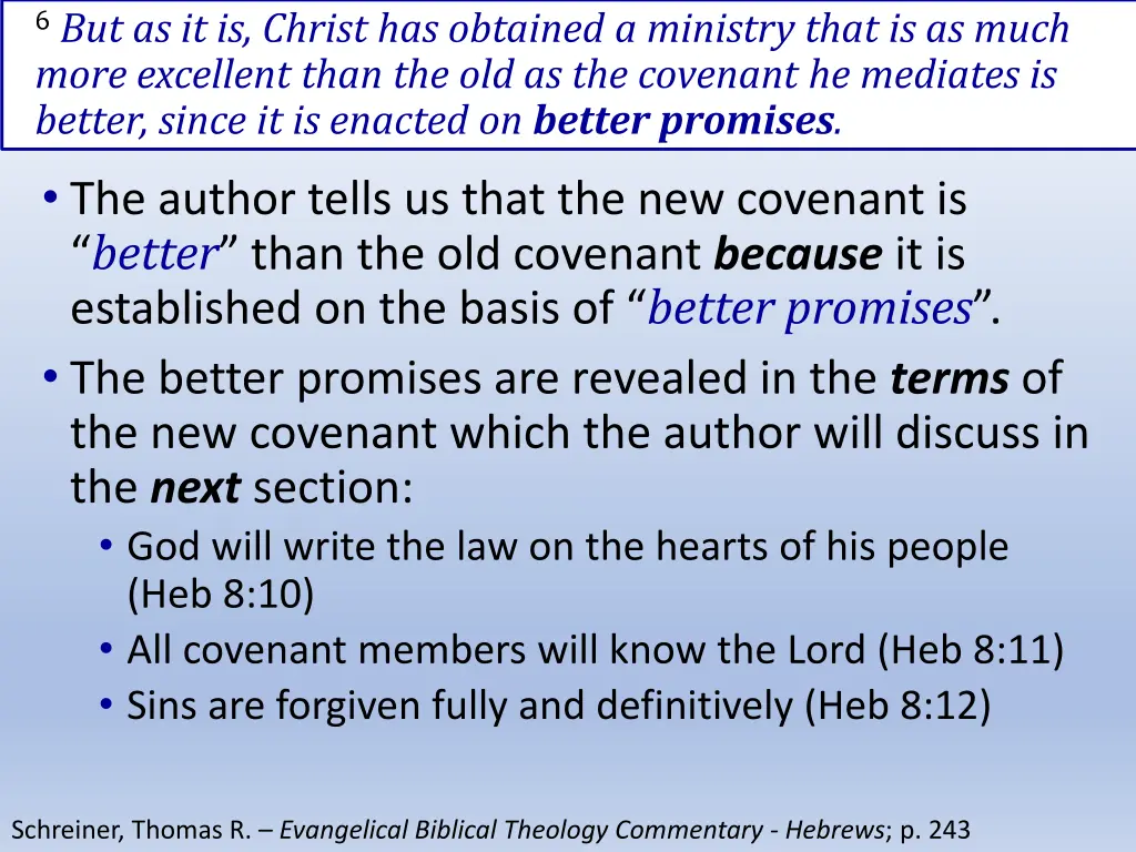 6 but as it is christ has obtained a ministry 2