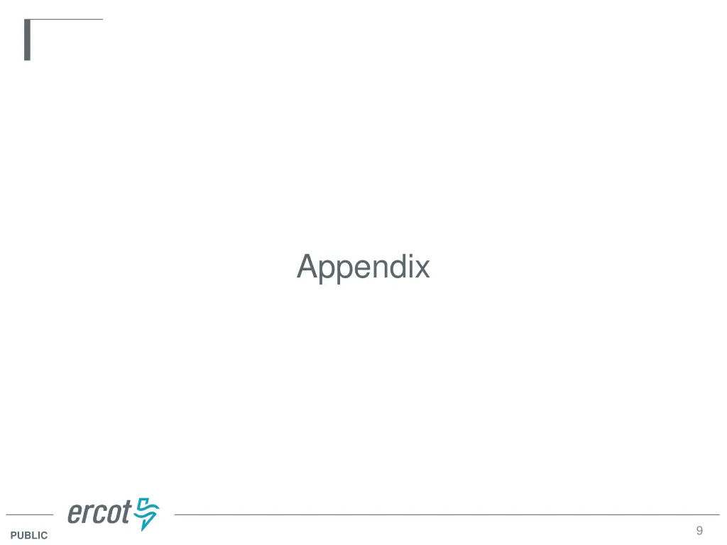 appendix