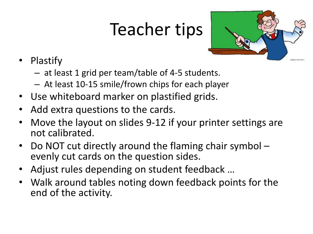 teacher tips