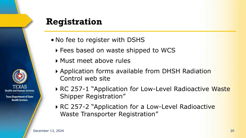 registration