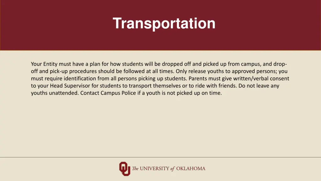 transportation