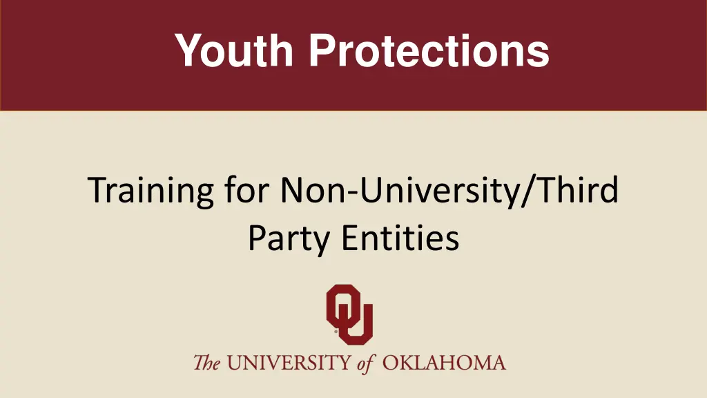 youth protections