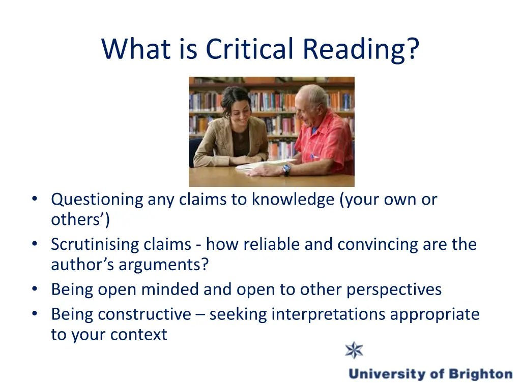 what is critical reading