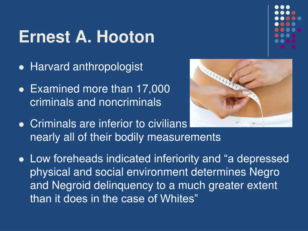 ernest a hooton